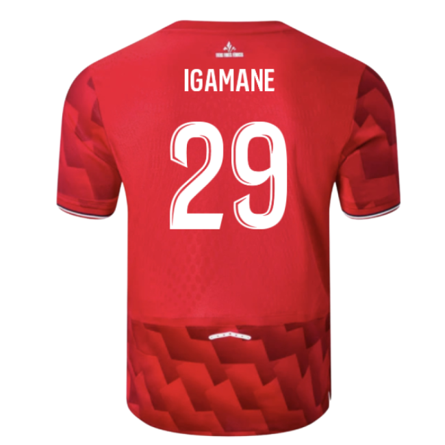 2025-2026 Lille Home Shirt (Igamane 29)-PitchVibe Kits